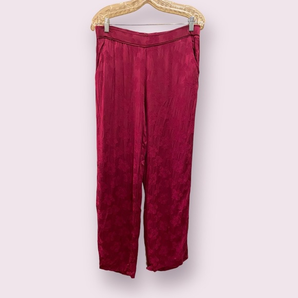 Zara | Women’s | Pink Patterned Pants | Size: Large - Picture 2 of 6